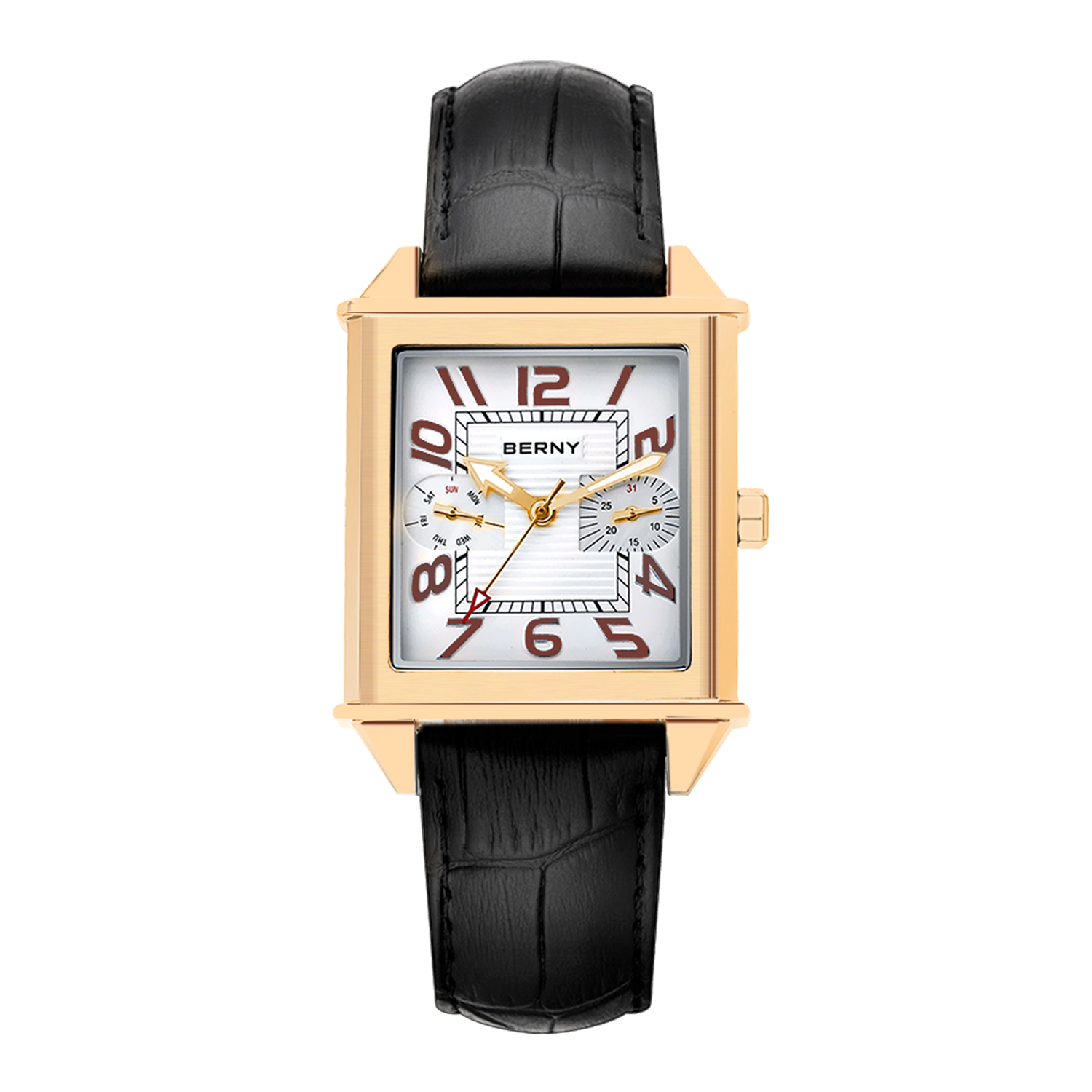 Cartier Watch Tank - BERNY 6P25 Quartz Watch for Men