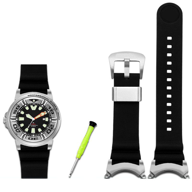 Citizen Watch Promaster - Modified Watchband For Citizen BJ8050 BJ8050-08E