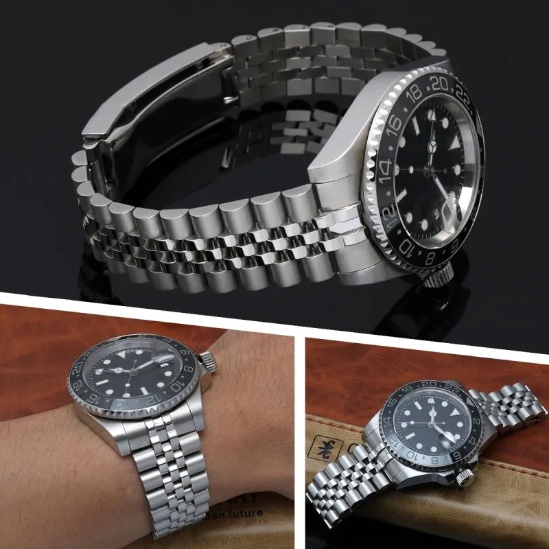 20mm 21mm 904L Watchbands For  - Rolex Watch Datejust recension och pris