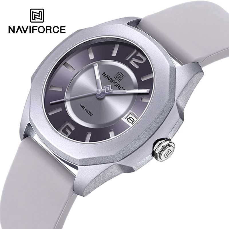 NAVIFORCE 7107 Watch for Women - Silicone Band Women recension och pris
