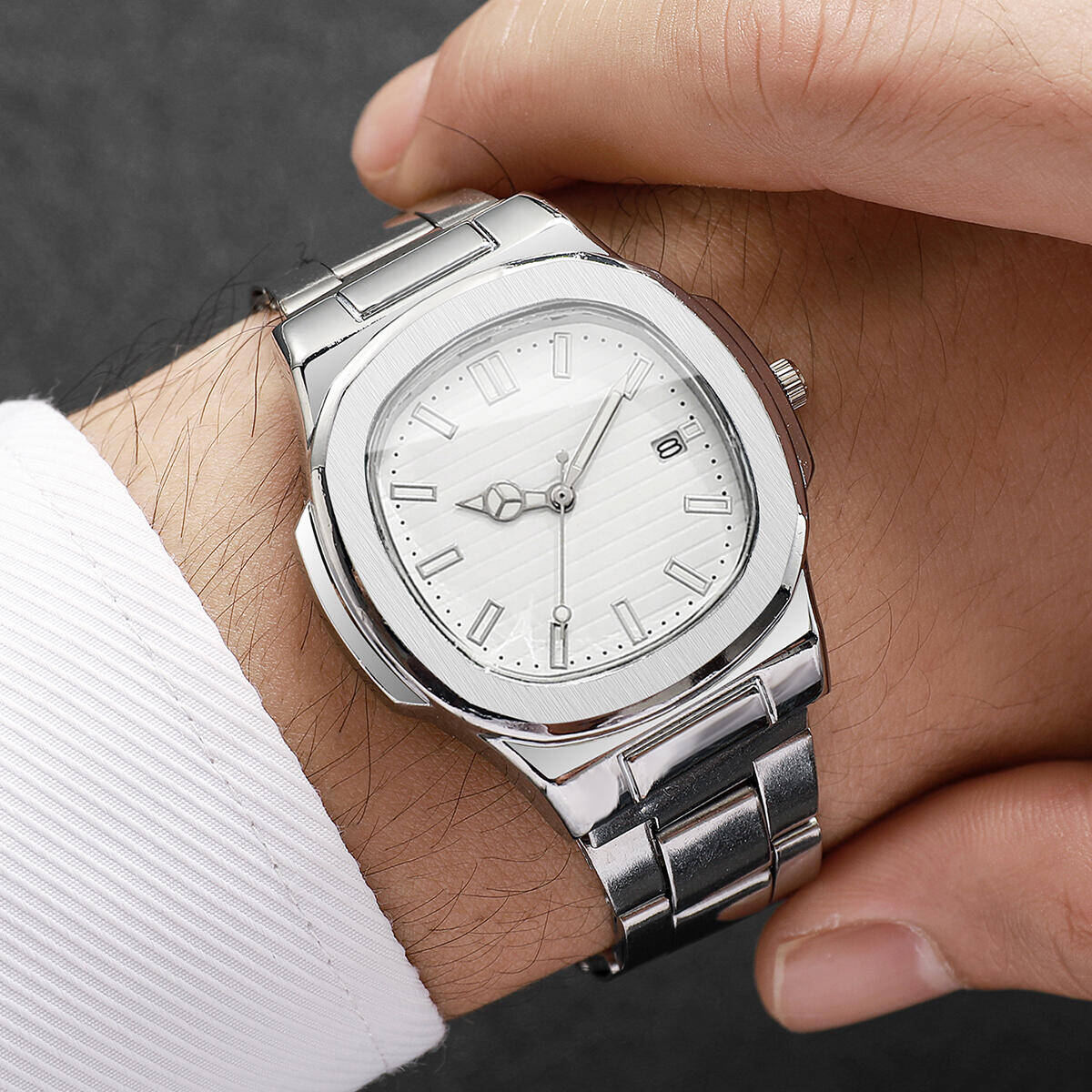 Fashion Square Men Business Wa - Patek Philippe Watch Nautilus recension och pris