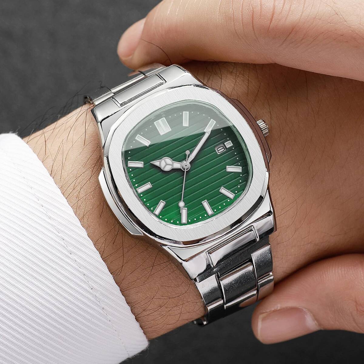 Fashion Square Men Business Wa - Patek Philippe Watch Nautilus recension och pris